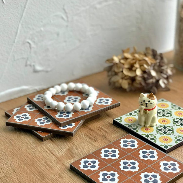 Moroccan Vintage Coasters - Set of 2 | Placemats woven