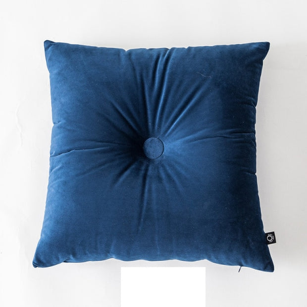 Button Tufted Velvet Throw Pillow| Pillow covers throw