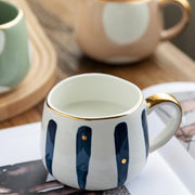Nordic Hand Painted Ceramic Cup | Kitchen utensils