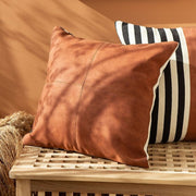 Faux Leather Pillow Cover| Pillow covers throw