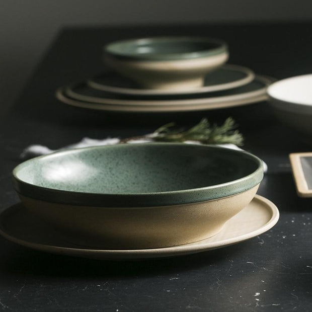 Mint Green Ceramic Dinnerware Set | Kitchen dining