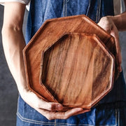 Handcrafted Acacia Wood Serving Tray | Home decor wholesale