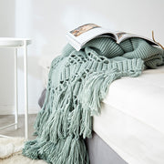 Handknitted Crochet Throw Blanket | Blankets fleece throws