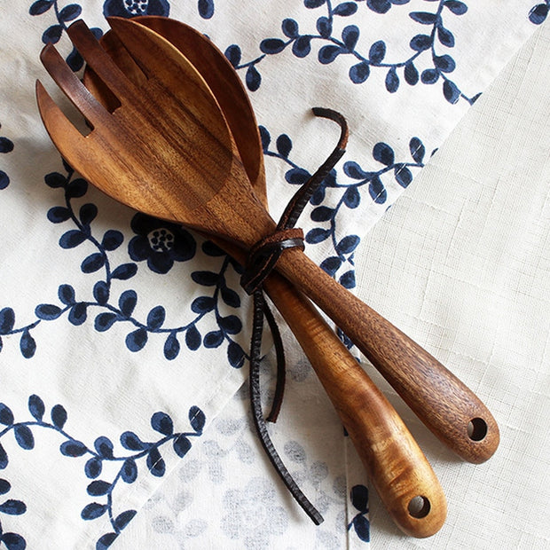 Wooden Salad Spoon Set | Kitchen utensils