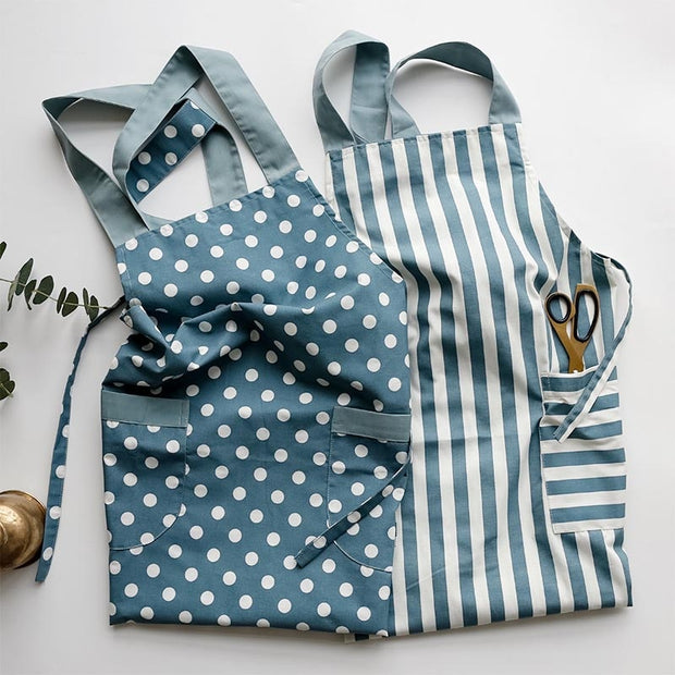 Stripes and Dots Kitchen Apron| Aprons for kitchen