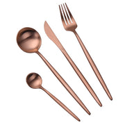Minimalist Stainless Steel Flatware Set | Kitchen utensils