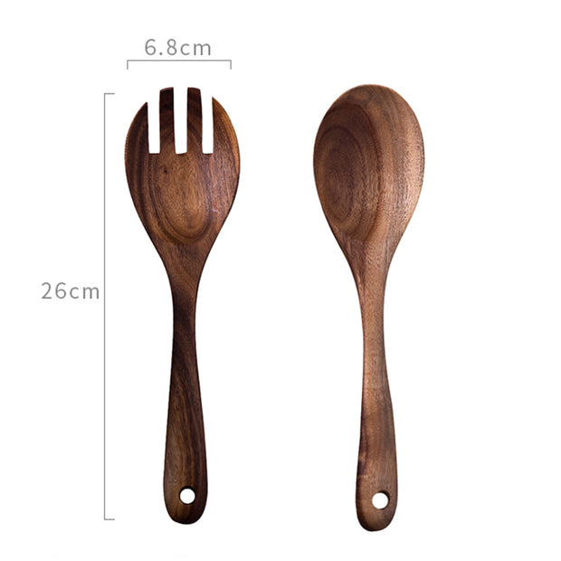 Wooden Salad Spoon Set | Kitchen utensils