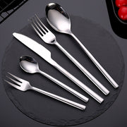 Classic Stainless Steel 20-Piece Flatware Set | Kitchen dining