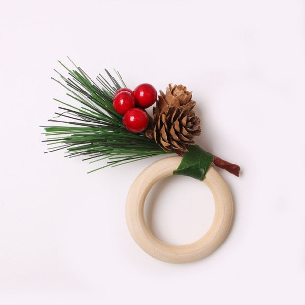 Holiday Napkin Ring - Set of 6 | Napkin rings
