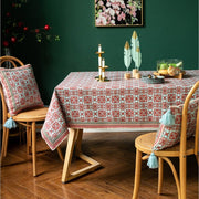 Retro Floral Vintage Table Cloth | Home decor for living room