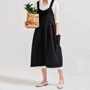 Simple Pinafore Dress Apron| Aprons for kitchen