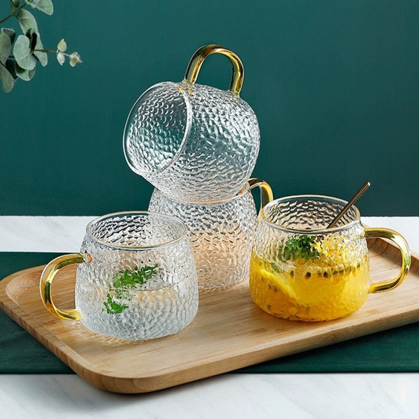 Ridged Parfait Glass Cup - Set of 2