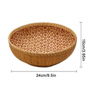 Handwoven Bamboo Basket - Set of 3 | Bowls and baskets