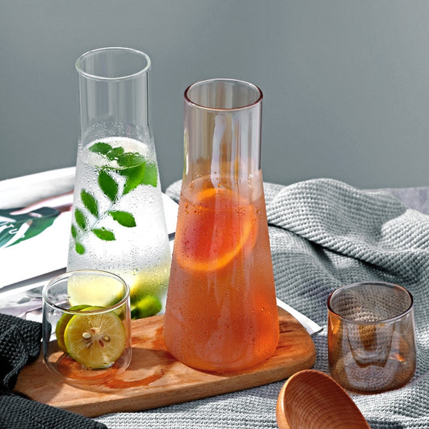 Stackable Glass and Pitcher  Set | Kitchen utensils 