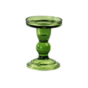 Sage Green Glass Candle Holders | Stores with home decor
