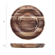 Acacia Wood Snacks Tray | Stores with home decor