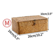 Hand-woven Wicker Box | Baskets for Storage Shelves