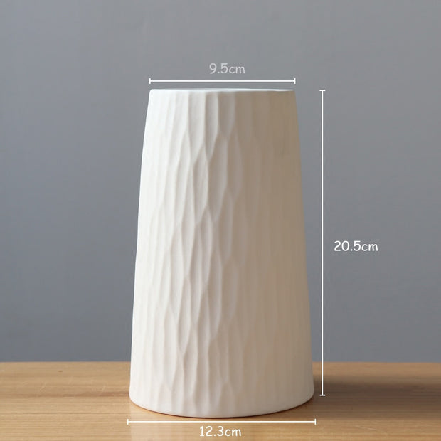 White Sanddune Ceramic Vase | Vase decor