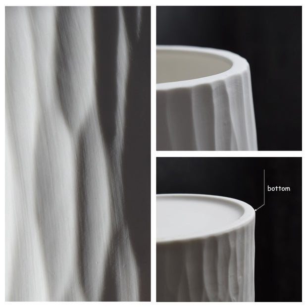 White Sanddune Ceramic Vase | Vase decor