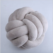 Knot Ball Velvet Decorative Pillow| Pillow covers throw