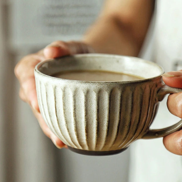 Handcrafted Ceramic Petal Cup | Kitchen utensils